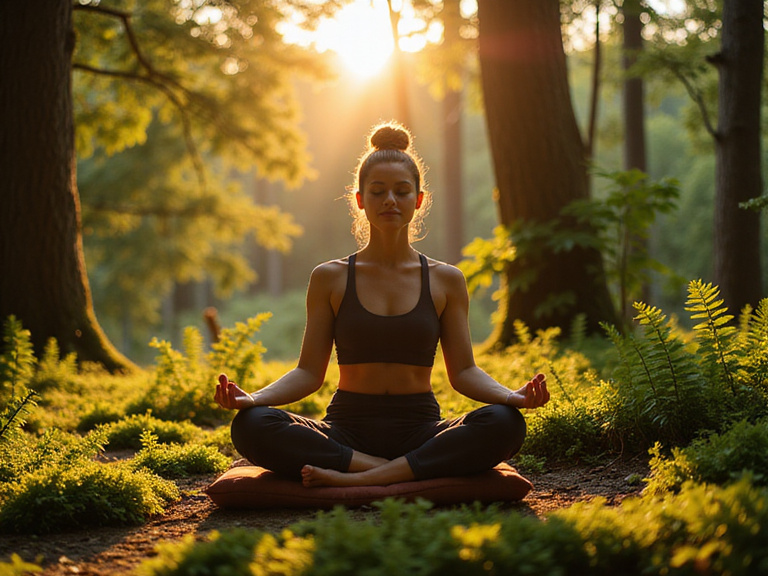 Meditation in nature