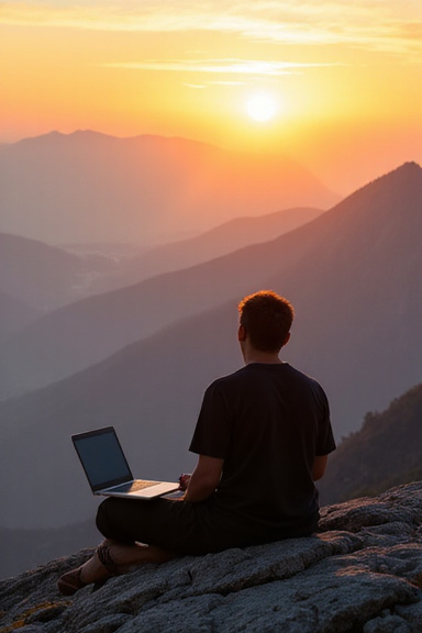 Entrepreneur finding balance between work and spirituality