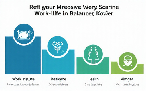 Graph showing work-life balance improvement